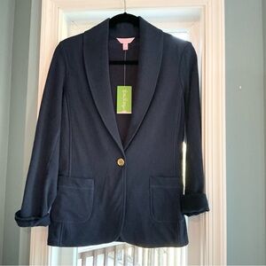 Lilly Pulitzer Navy Blazer Medium NWT
